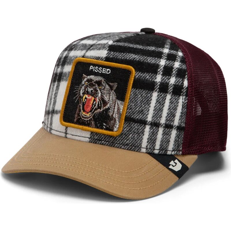 gorra-trucker-multicolor-pantera-brit-panther-check-mate-pissed-the-farm-de-goorin-bros gorra-trucker-multicolor-pantera-brit-panther-check-mate-pissed-the-farm-de-goorin-bros