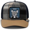 gorra-trucker-multicolor-bulldog-frances-brit-frenchie-check-mate-dodgy-the-farm-de-goorin-bros