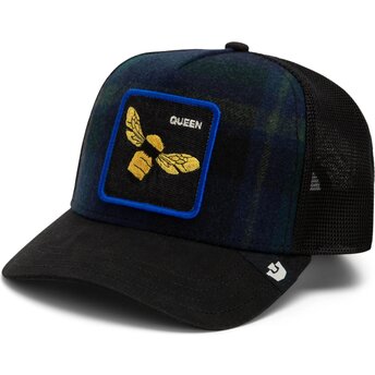 Gorra trucker multicolor abeja Brit Queen Check, Mate The Farm de Goorin Bros.