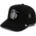 gorra-trucker-negra-leon-black-out-lion-blackened-metallic-alpha-the-farm-de-goorin-bros