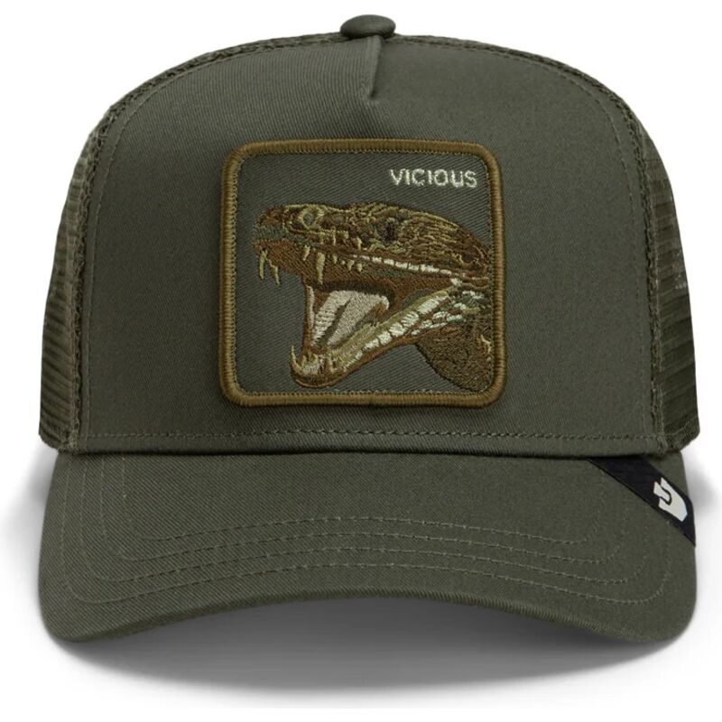 gorra-trucker-verde-serpiente-circle-of-life-vicious-tone-shift-the-farm-de-goorin-bros gorra-trucker-verde-serpiente-circle-of-life-vicious-tone-shift-the-farm-de-goorin-bros