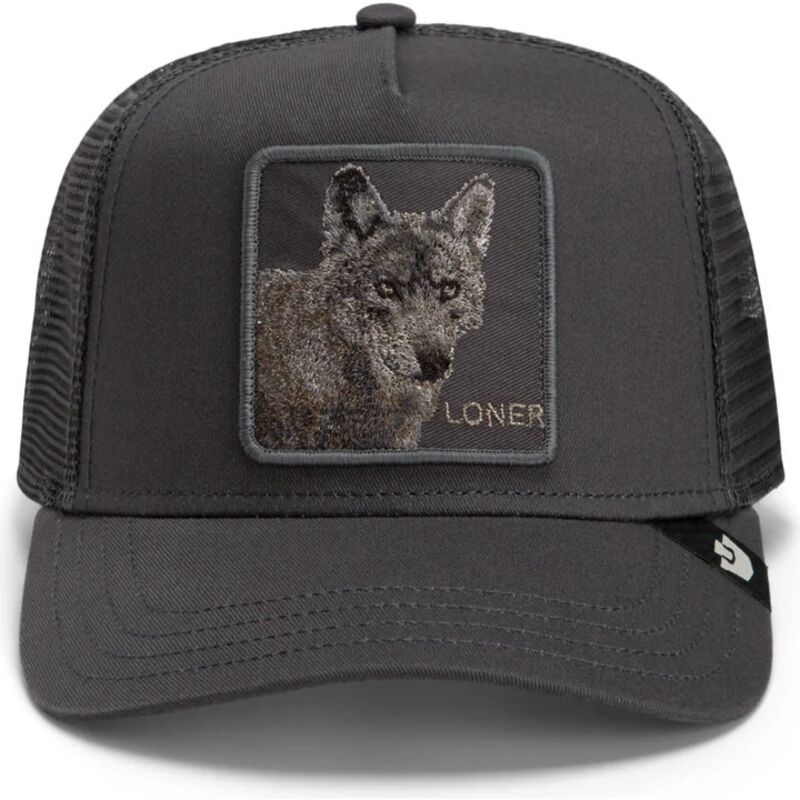 gorra-trucker-gris-lobo-circle-of-life-loner-tone-shift-the-farm-de-goorin-bros