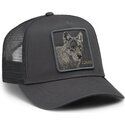gorra-trucker-gris-lobo-circle-of-life-loner-tone-shift-the-farm-de-goorin-bros