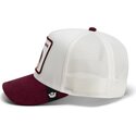 gorra-trucker-blanca-y-granate-rottweiler-suede-alpha-microsuede-the-farm-de-goorin-bros
