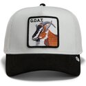 gorra-trucker-gris-y-negra-cabra-suede-greatest-goat-microsuede-the-farm-de-goorin-bros
