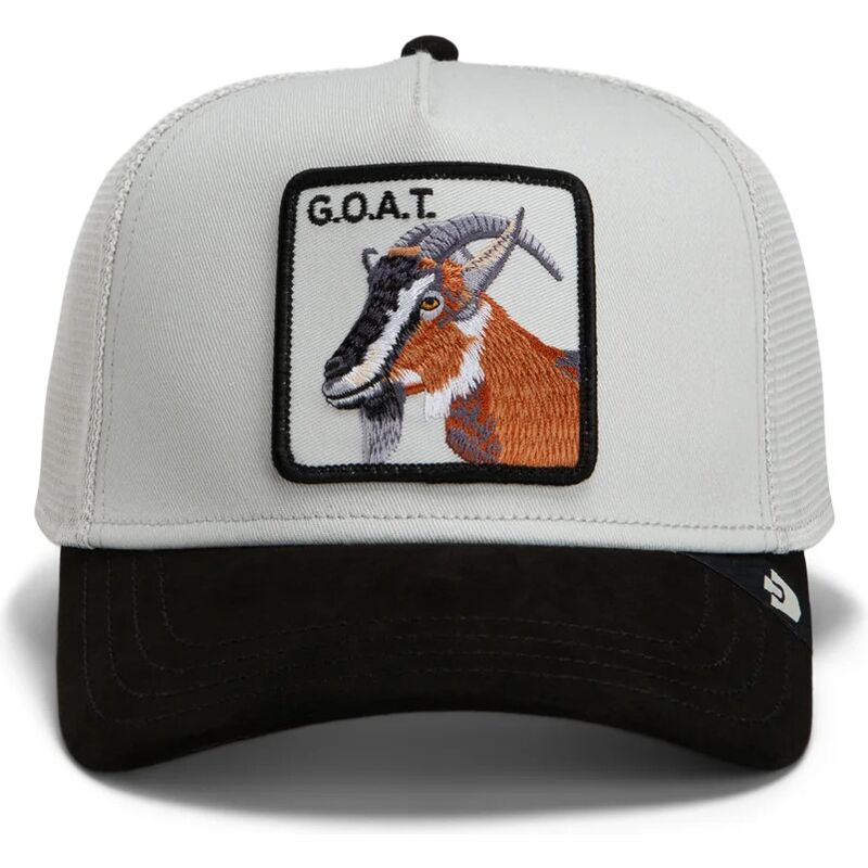 gorra-trucker-gris-y-negra-cabra-suede-greatest-goat-microsuede-the-farm-de-goorin-bros gorra-trucker-gris-y-negra-cabra-suede-greatest-goat-microsuede-the-farm-de-goorin-bros