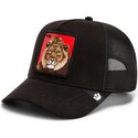 gorra-trucker-negra-y-roja-leon-re-leone-rosso-microsuede-king-the-farm-de-goorin-bros