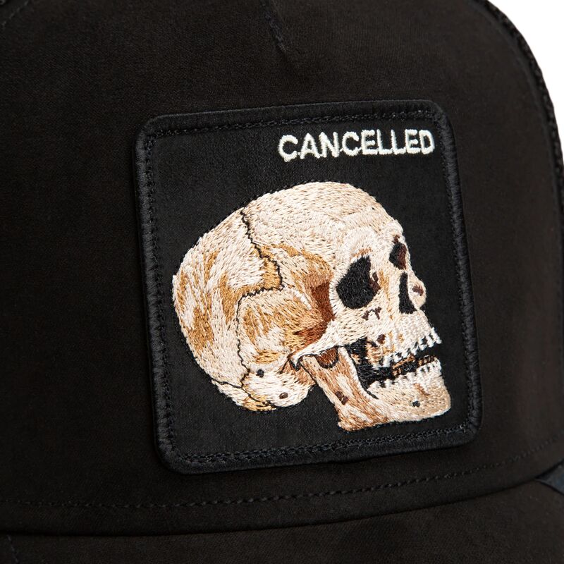 gorra-trucker-negra-calavera-suede-cancelled-skull-microsuede-the-farm-de-goorin-bros gorra-trucker-negra-calavera-suede-cancelled-skull-microsuede-the-farm-de-goorin-bros