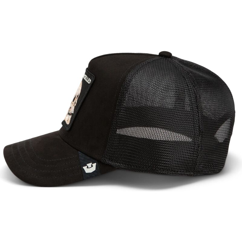 gorra-trucker-negra-calavera-suede-cancelled-skull-microsuede-the-farm-de-goorin-bros gorra-trucker-negra-calavera-suede-cancelled-skull-microsuede-the-farm-de-goorin-bros