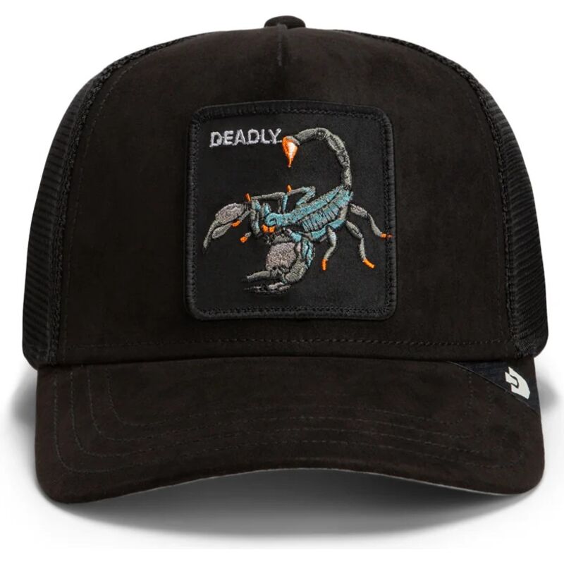 gorra-trucker-negra-escorpion-suede-scorpion-microsuede-the-farm-de-goorin-bros