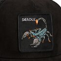 gorra-trucker-negra-escorpion-suede-scorpion-microsuede-the-farm-de-goorin-bros