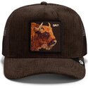 gorra-trucker-marron-bufalo-corduroy-grit-ridgeline-the-farm-de-goorin-bros
