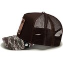 gorra-trucker-marron-y-camuflaje-perro-engraved-dog-camo-glitch-the-farm-de-goorin-bros