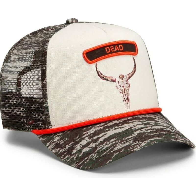 gorra-trucker-camuflaje-buey-rocker-dead-camo-glitch-skull-the-farm-de-goorin-bros gorra-trucker-camuflaje-buey-rocker-dead-camo-glitch-skull-the-farm-de-goorin-bros