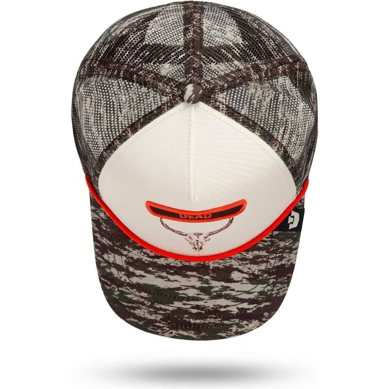gorra-trucker-camuflaje-buey-rocker-dead-camo-glitch-skull-the-farm-de-goorin-bros gorra-trucker-camuflaje-buey-rocker-dead-camo-glitch-skull-the-farm-de-goorin-bros