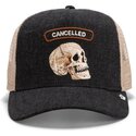 gorra-trucker-negra-y-beige-calavera-cancelled-rocker-denim-after-dark-the-farm-de-goorin-bros