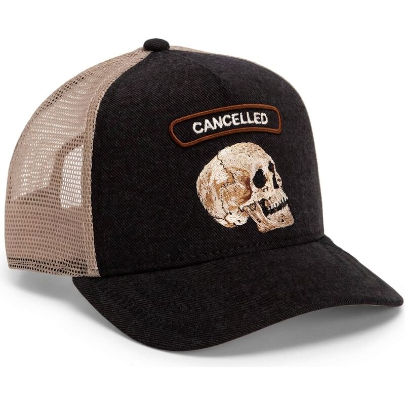 gorra-trucker-negra-y-beige-calavera-cancelled-rocker-denim-after-dark-the-farm-de-goorin-bros