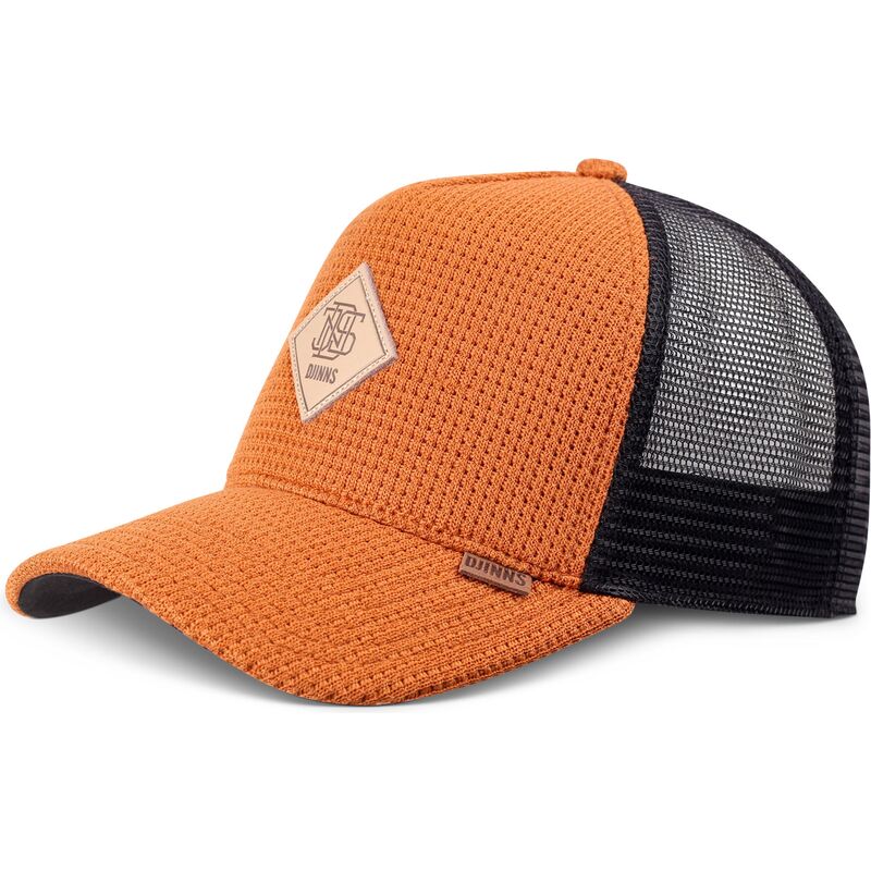 gorra-trucker-naranja-y-negra-hft-knitted-fab-de-djinns