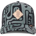 gorra-trucker-verde-y-negra-hft-denim-oracle-de-djinns