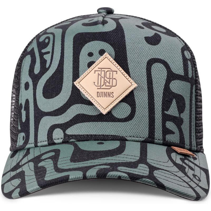gorra-trucker-verde-y-negra-hft-denim-oracle-de-djinns