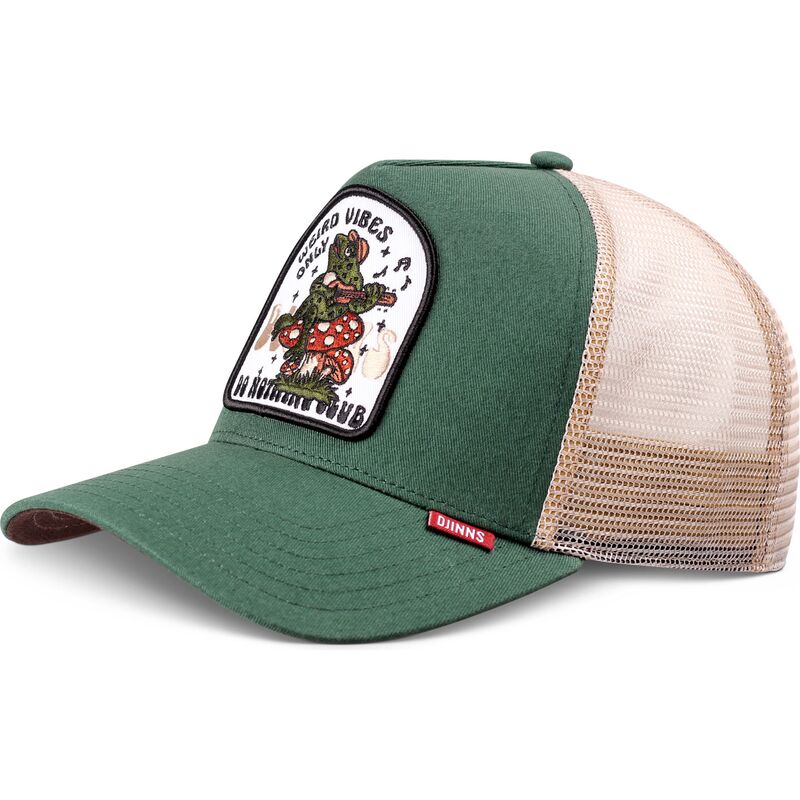 gorra-trucker-verde-y-beige-hft-do-nothing-club-weird-vibes-frog-de-djinns