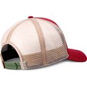 gorra-trucker-roja-y-beige-hft-do-nothing-club-weird-vibes-frog-de-djinns