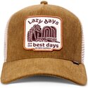 gorra-trucker-marron-y-khaki-hft-lazy-days-de-djinns