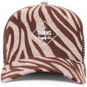 gorra-trucker-marron-hft-rubbertigerstripes-de-djinns