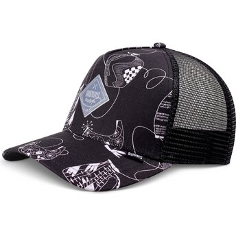Gorra trucker negra HFT Bottles de Djinns