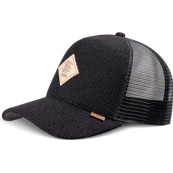 Gorra trucker negra HFT Knitted Fab de Djinns