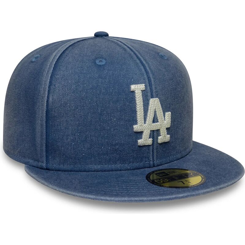 gorra-plana-azul-ajustada-59fifty-washed-de-los-angeles-dodgers-mlb-de-new-era