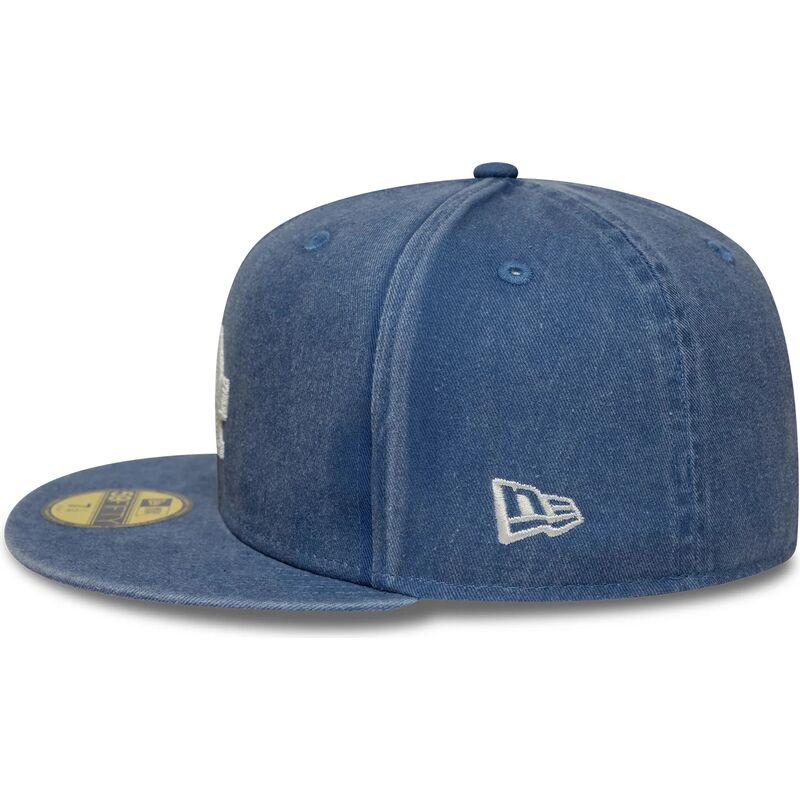 gorra-plana-azul-ajustada-59fifty-washed-de-los-angeles-dodgers-mlb-de-new-era