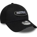 gorra-curva-negra-ajustable-9forty-gem-patch-distress-alone-de-new-era