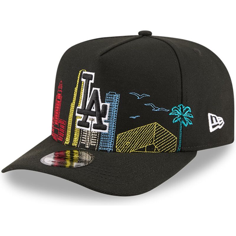 gorra-curva-negra-snapback-9fifty-a-frame-precurved-skyline-de-los-angeles-dodgers-mlb-de-new-era gorra-curva-negra-snapback-9fifty-a-frame-precurved-skyline-de-los-angeles-dodgers-mlb-de-new-era