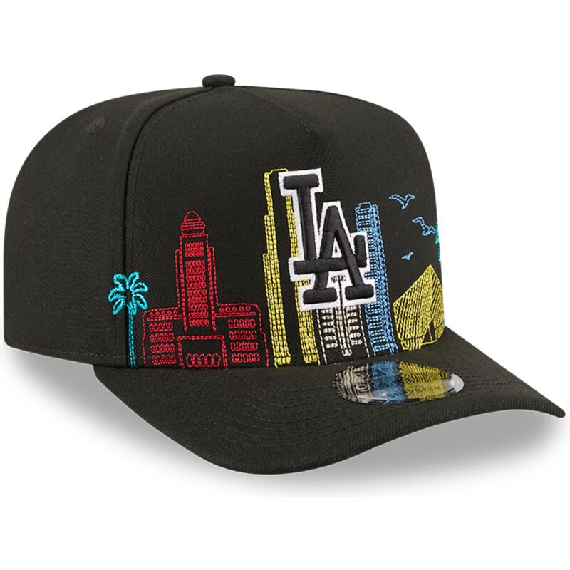 gorra-curva-negra-snapback-9fifty-a-frame-precurved-skyline-de-los-angeles-dodgers-mlb-de-new-era gorra-curva-negra-snapback-9fifty-a-frame-precurved-skyline-de-los-angeles-dodgers-mlb-de-new-era