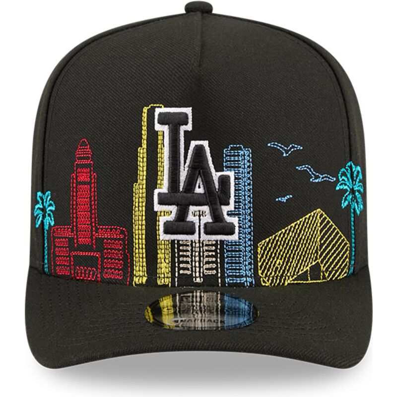 gorra-curva-negra-snapback-9fifty-a-frame-precurved-skyline-de-los-angeles-dodgers-mlb-de-new-era gorra-curva-negra-snapback-9fifty-a-frame-precurved-skyline-de-los-angeles-dodgers-mlb-de-new-era