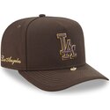 gorra-curva-marron-snapback-9fifty-a-frame-precurved-visor-pin-de-los-angeles-dodgers-mlb-de-new-era