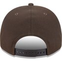 gorra-curva-marron-snapback-9fifty-a-frame-precurved-visor-pin-de-los-angeles-dodgers-mlb-de-new-era