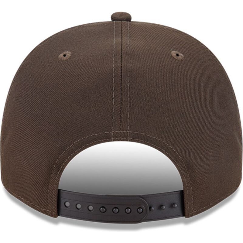 gorra-curva-marron-snapback-9fifty-a-frame-precurved-visor-pin-de-los-angeles-dodgers-mlb-de-new-era gorra-curva-marron-snapback-9fifty-a-frame-precurved-visor-pin-de-los-angeles-dodgers-mlb-de-new-era