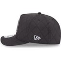 gorra-curva-negra-snapback-con-logo-negro-9fifty-a-frame-precurved-checkered-de-boston-red-sox-mlb-de-new-era