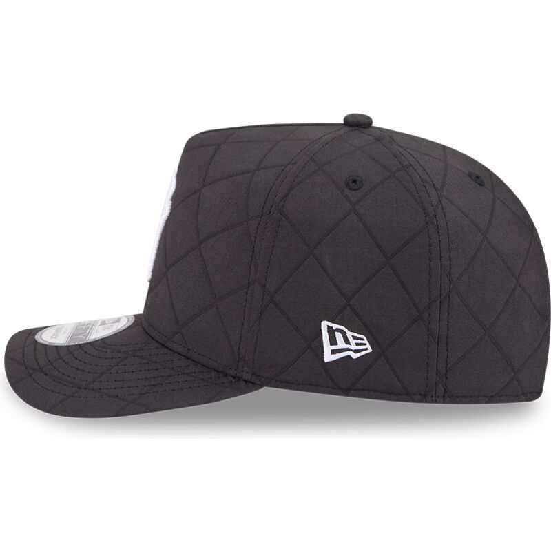 gorra-curva-negra-snapback-9fifty-a-frame-precurved-checkered-de-new-york-yankees-mlb-de-new-era gorra-curva-negra-snapback-9fifty-a-frame-precurved-checkered-de-new-york-yankees-mlb-de-new-era
