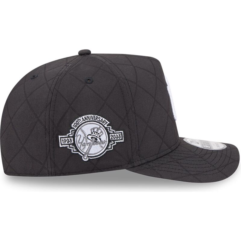 gorra-curva-negra-snapback-9fifty-a-frame-precurved-checkered-de-new-york-yankees-mlb-de-new-era gorra-curva-negra-snapback-9fifty-a-frame-precurved-checkered-de-new-york-yankees-mlb-de-new-era