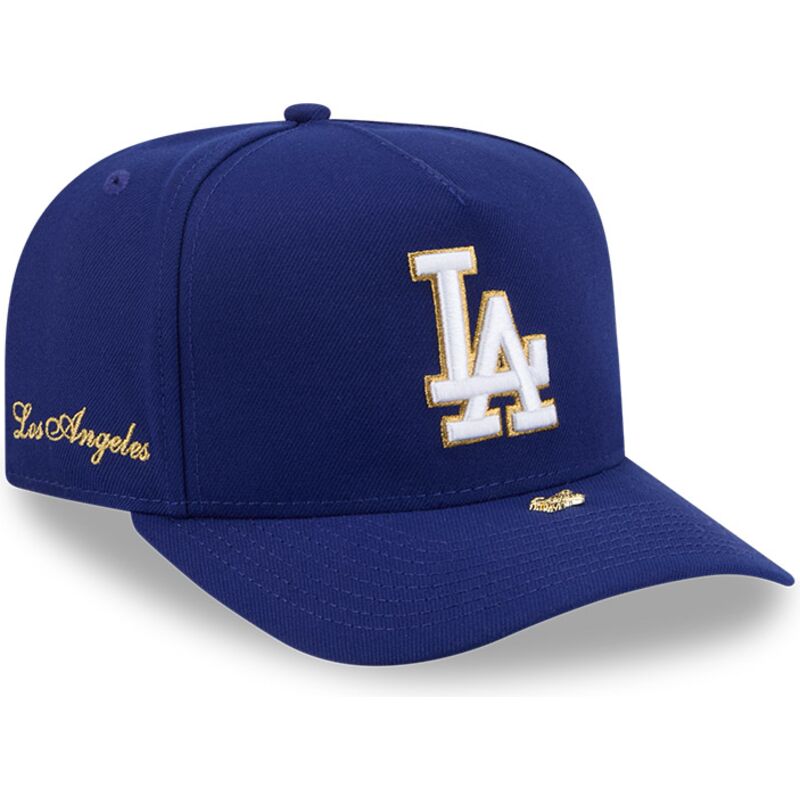 gorra-curva-azul-snapback-9fifty-a-frame-precurved-visor-pin-de-los-angeles-dodgers-mlb-de-new-era