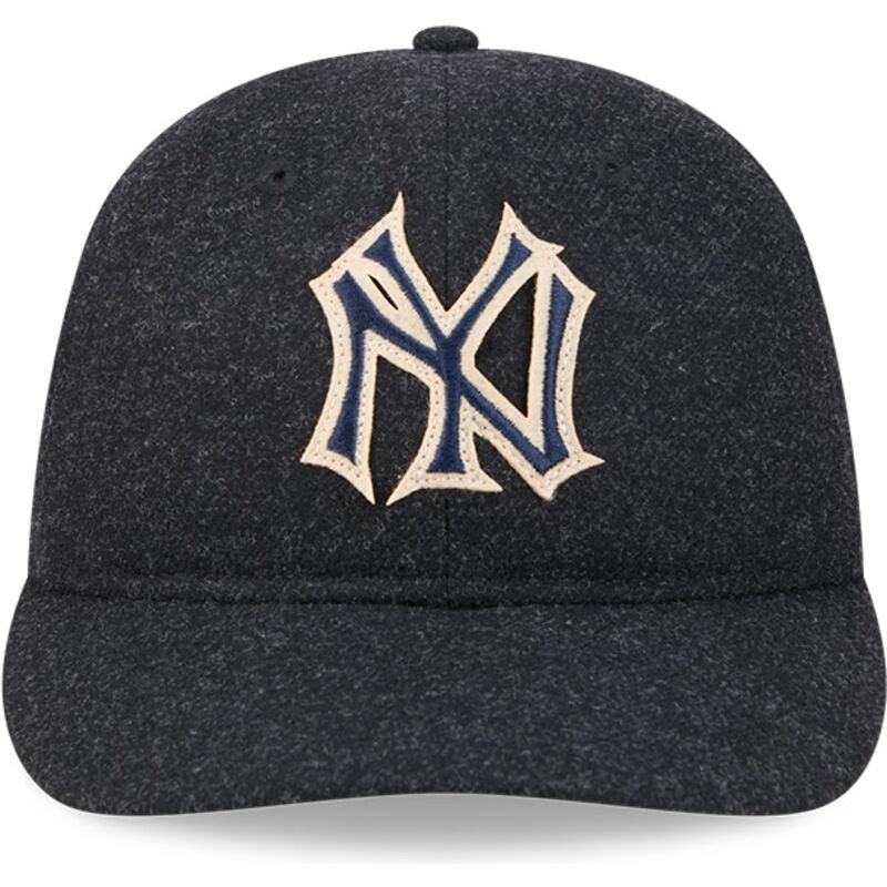 gorra-curva-negra-ajustable-9fifty-retro-crown-precurved-de-new-york-yankees-mlb-de-new-era