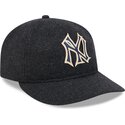gorra-curva-negra-ajustable-9fifty-retro-crown-precurved-de-new-york-yankees-mlb-de-new-era