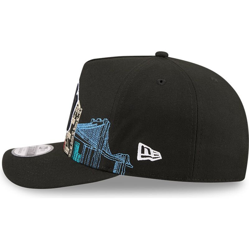 gorra-curva-negra-snapback-9fifty-a-frame-precurved-skyline-de-new-york-yankees-mlb-de-new-era