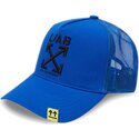gorra-trucker-azul-con-logo-negro-clamp-arrows-de-l-ab-c-o-off-white