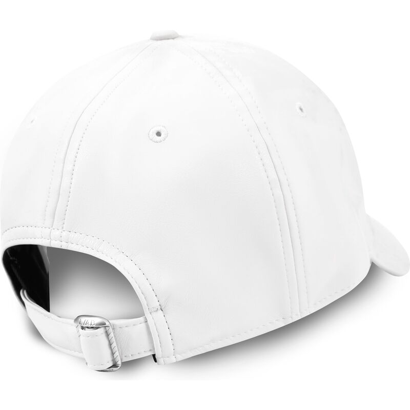gorra-curva-blanca-ajustable-clamp-arrows-pu-leather-de-l-ab-c-o-off-white gorra-curva-blanca-ajustable-clamp-arrows-pu-leather-de-l-ab-c-o-off-white