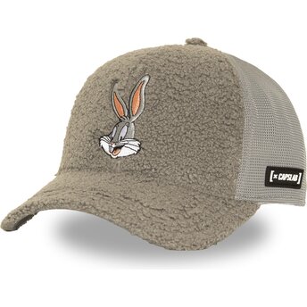 Gorra trucker gris Bugs Bunny LOO14 BUN Looney Tunes de Capslab