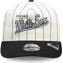 gorra-curva-negra-y-blanca-snapback-19twenty-pinstripe-de-chicago-white-sox-mlb-de-new-era